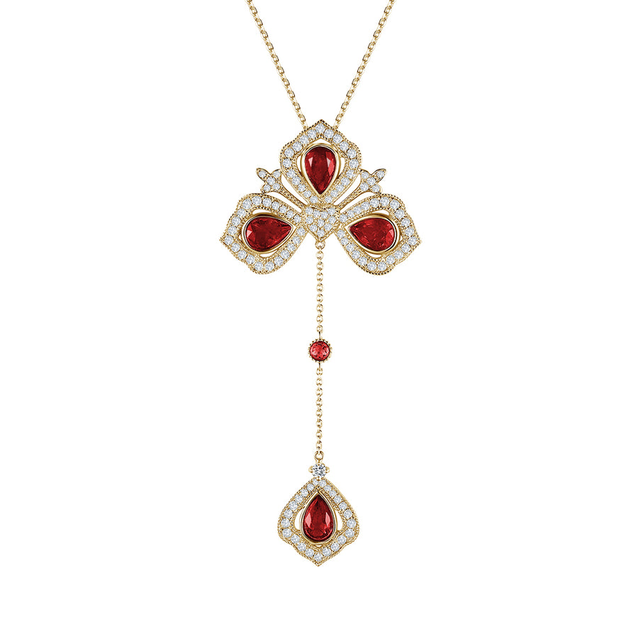 PEERLESS V NECKLACE