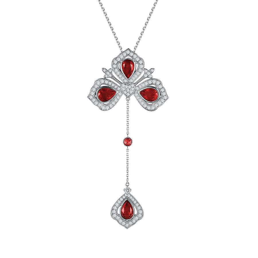 PEERLESS V NECKLACE