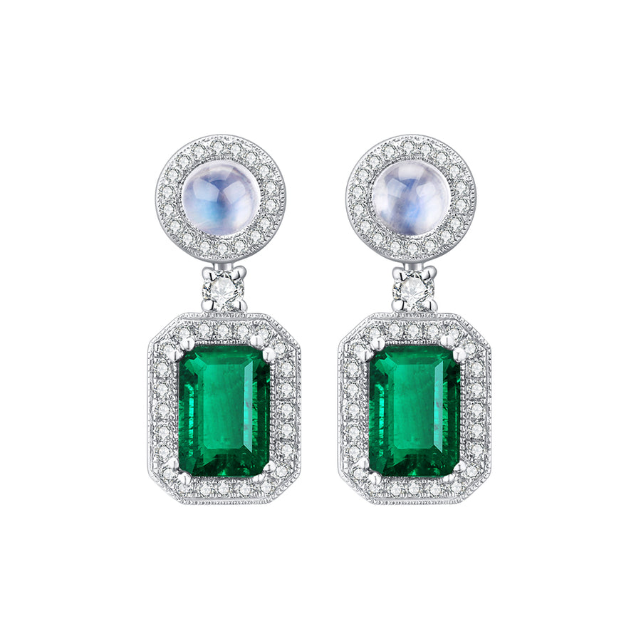 PEERLESS V EARRINGS