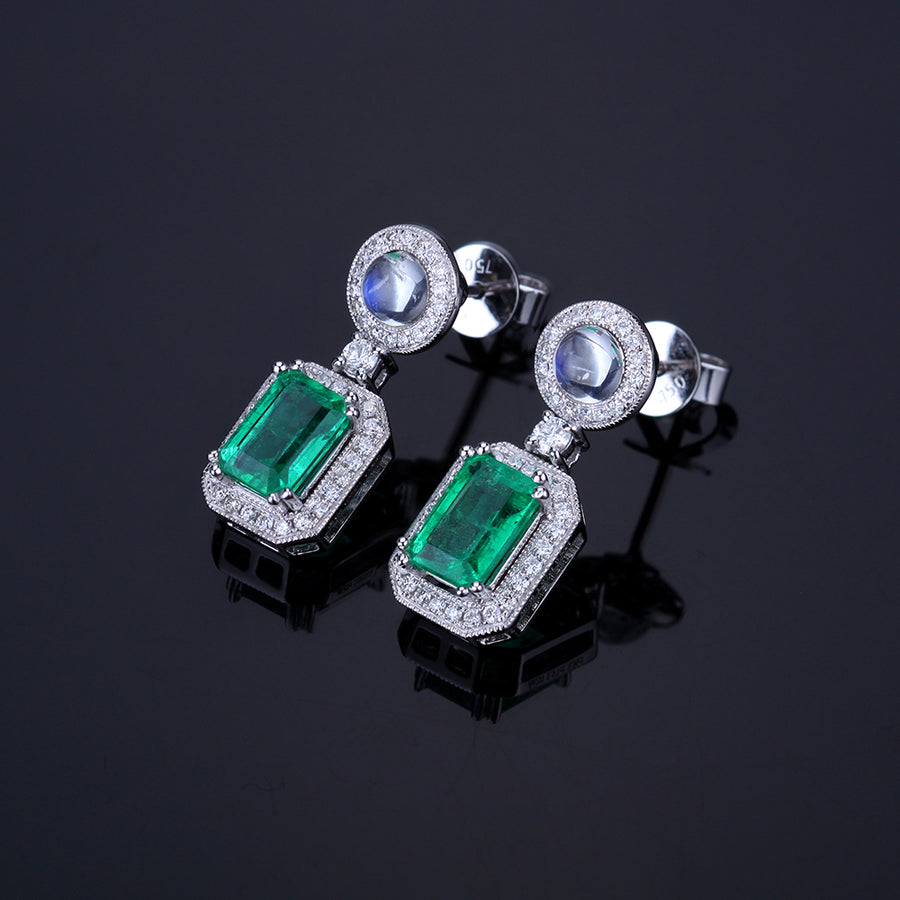 PEERLESS V EARRINGS