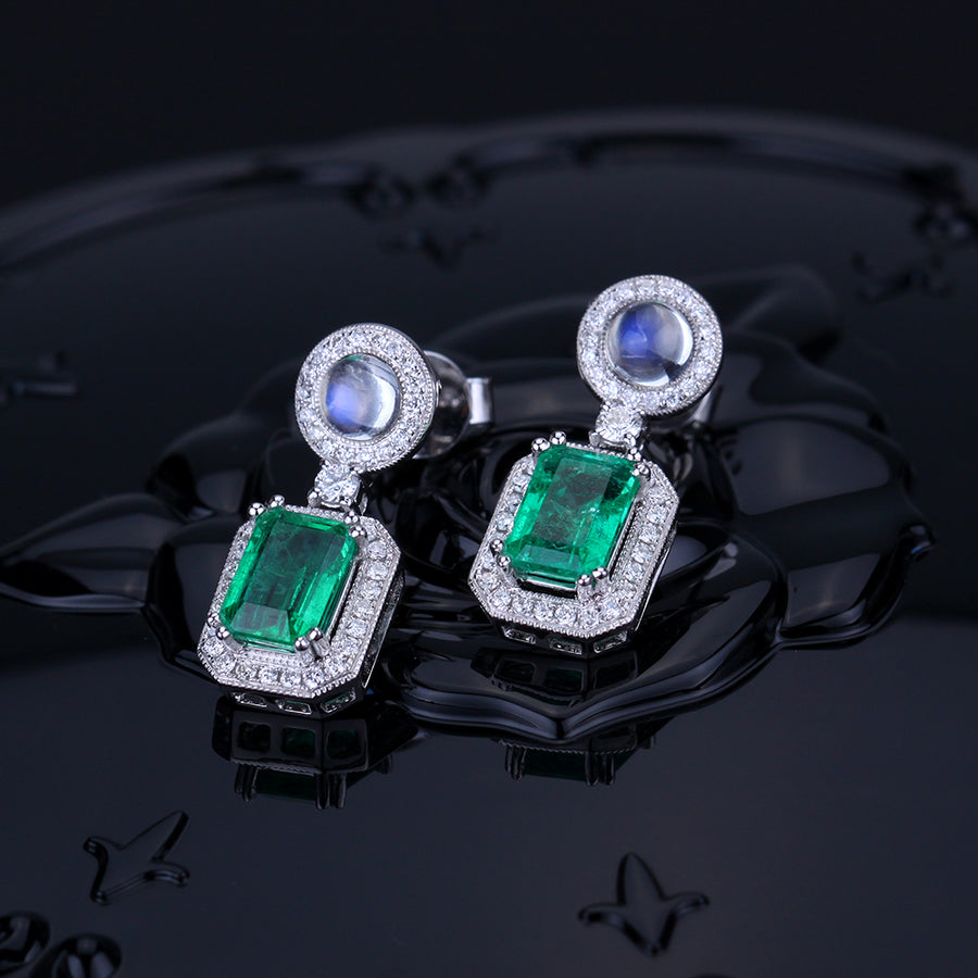 PEERLESS V EARRINGS